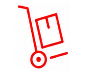 Haul-away and donation drop-offs pictograph