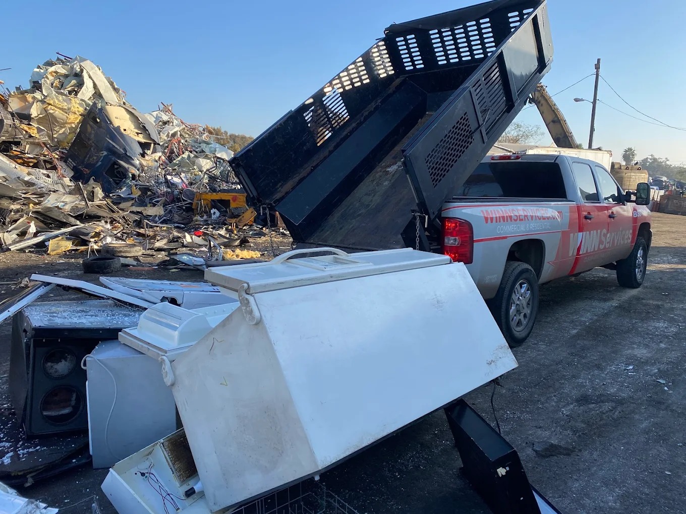 WINN Services illegal dumping cleanup